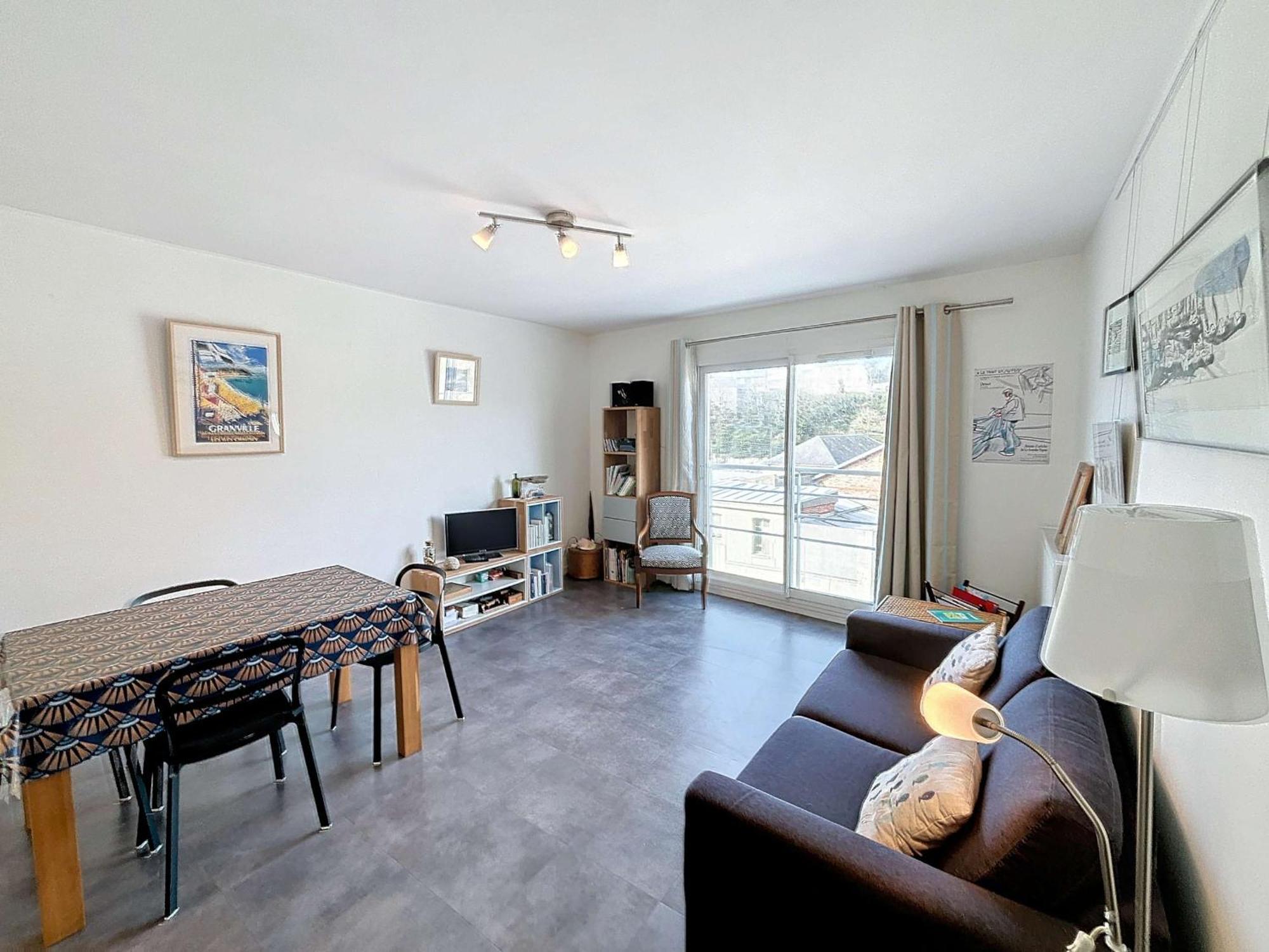 Appartement Moderne Centre-Ville, 600M Plage, Residence Securisee, Parking - Fr-1-361-368 Granville Exterior foto